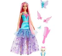 Barbie Doll with 2 Fantasy Pets & Dress, Barbie “Malibu” Doll from Barbie A Touc