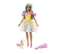 Barbie Doll with Fairytale Outfit and Pet Inspired by Barbie A Touch of Magic, T
