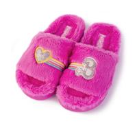 Barbie Donna Comodo x-Band & Open Toe Pelliccia Finta Memoria Schiuma da Interno