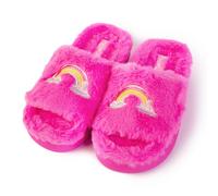 Barbie Donne Barbie Cozy X-Band E Open Toe Faux Fur Memory Foam Interno...