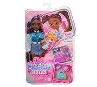 Barbie Dream Besties bambola alla moda Brooklyn con accessori eleganti coreog...
