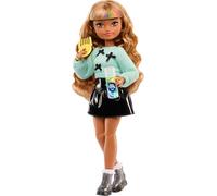 barbie dream besties zia - bambola alla moda con accessori per acconciare i capelli