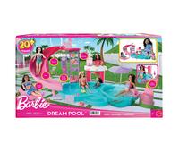 Barbie Dream Pool Playset con scivolo vasca idromassaggio e accessori