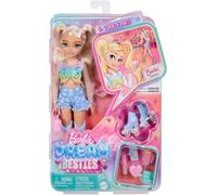 Barbie Dream Besties Skater Malibu Doll Blu Bambini