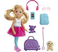 Barbie Dreamhouse Adventures- Bambola Chelsea con Cucciolo e Accessori, Giocattolo per Bambini 3+Anni, FWV20