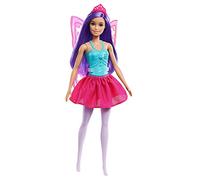 Barbie Dreamtopia-Bambola Fatina cappelli viola e ali rosa