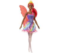 Barbie Dreamtopia Bambola Fatina con Capelli Rosa, Giocattolo per Bambini 3+ Anni, GJK01