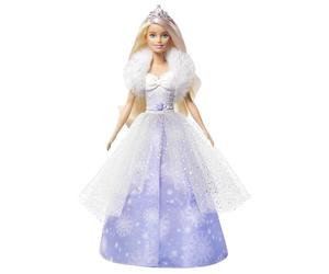 Barbie Dreamtopia Bambola Principessa Magia d'inverno, Giocattolo per Bambini 3+ Anni, GKH26