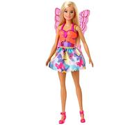 Barbie Dreamtopia Playset con Bambola Bionda con 3 Outfit, Giocattolo per Bamini 3+ Anni, GJK40