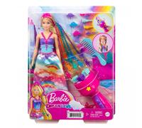 Barbie Dreamtopia principessa con ciocche attorcigliate