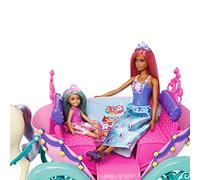 Barbie™ Dreamtopia - Set da gioco con unicorno e carrozza, 2 bambole Barbie® Princess