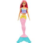 MATTEL BARBIE DREAMTOPIA SIRENA CON CAPELLI ROSA E CODA CELESTE