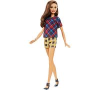 Barbie DVX74 Fashionistas 52 Bambola Total Look Tartan