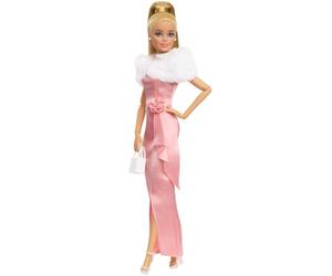 Barbie Enchanted Evening Fashion Doll in abito rosa, Mattel Replay The Classics Collection