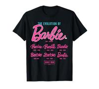 Barbie - Evoluzione Logo Dal 1969 Maglietta