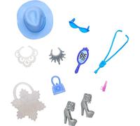 Barbie Fashion & Beauty - Accessori per bambola invernale per bambine dai 3 anni in poi
