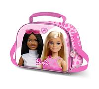 Barbie Fashion-Porta Merenda 3D, Rosa, 10 x 26 cm