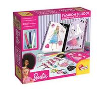Lisciani Set creativo Scuola Moda Barbie – Adesivi, stencil, pennarelli fluo