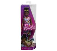 Barbie Fashionistas bambola con abito colorato