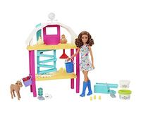 Barbie Tratteggio & Gather Egg Fattoria Giochi Giocattolo Nuovo con Scatola