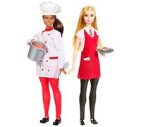 Barbie Cuoca e Cameriera Bambole FCP66 Mattel 3a+