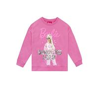 Barbie Felpa con Paillettes per Ragazze Felpe a Maniche Lunghe Rosa 4-5 Anni