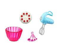 Barbie Accessori Cucina, Multicolore, Piccolo, FHP71