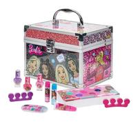 Barbie film bambini trucco kit per ragazze, vero set trucco giocattolo lavabile, Barbie regalo, giocare trucco e fingere giocare giocattoli età 3 4 5 6 7 8 9 10 11 12, da Townley ragazza