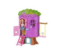 Barbie FPF83 - la Casa sull'Albero di Chelsea - con Bambola Inclusa - Due Piani e Accessori