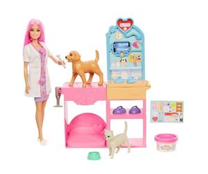 Barbie Fst Cst Pet Vet Clnc Jfx93-0
