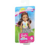 Barbie GHV63 Club Chelsea, Bambola con Look Unicorni e Gonna a Stelle Sigillata