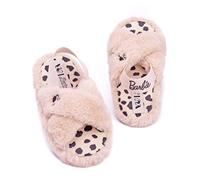 Barbie Girls Slifors Kids Doll Doll Fluffy Cross Strap House Sliders 24