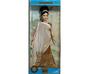 barbie grece grecque PRINCESS of the ANCIENT GREECE 2003 DOLLS WORLD poupée du monde