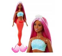 BARBIE HRR04 Sirena con capelli rosa scuro