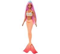 BARBIE HRR05 Sirena con coroncina celeste