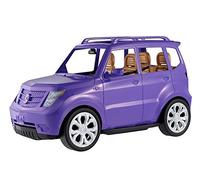 Barbie - il Suv, Veicolo Viola con Interni Cuoio e Tettuccio Aperto, Bambola non Inclusa, Giocattolo per Bambini 3+Anni, DVX58