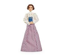 BARBIE - HELEN KELLER, BAMBOLA DA COLLEZIONE CON BLUSA E GONNA, CERTIFICATO DI AUTENTICITà, 6+ ANNI