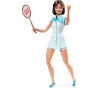 Barbie Inspiring Women, Billie Jean King Bambola da Collezione, Giocattolo per Bambini 6+ Anni, GHT85