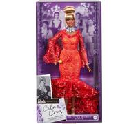 Barbie Inspiring Women Doll, Celia Cruz Queen of Salsa Collectible in Red Lace D