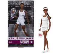 Barbie Inspiring Women Series, Venus Williams Fashion Doll With Signature Tennis