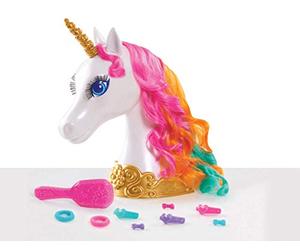 Barbie JP 62861 Dreamtopia Unicorn Styling Head, Multicolour