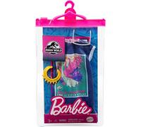 Barbie Jurassic World GRD47 Fashion Look Pack, Kleid mit Accessoires