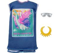 Barbie Jurassic World GRD47 Fashion Look Pack, Kleid mit Accessoires