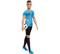 Barbie Ken Calciatore, Bambola Giocattolo per Bambini 3+ Anni, FXP02