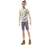 Barbie Ken Fashionistas T-Shirt Moda Cactus, Uno Stile da Collezionare, FJF74