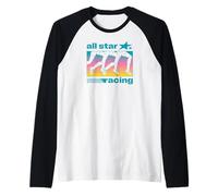 Barbie - Ken Racing - all Star Maglia con Maniche Raglan