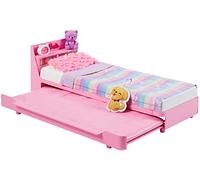 Barbie - La Mia Prima Barbie, giocattolo per bambini 3+ anni, PlaysetCameretta a tema arcobaleni e unicorni con letto a scomparsa e accessori, HMM64