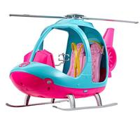 Barbie l'Elicottero per Bambole, Rosa e Azzurro con Elica Che Gira, Giocattolo per Bambini 3 + Anni, FWY29 - Amazon Vine