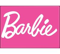Barbie Logo 6.3cm X 8.9cm Magnete per Armadietti E Frigoriferi Ata-Boy 48106