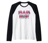 Barbie Logo Maglione Natalizio Maglia con Maniche Raglan